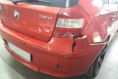 Reparación bmw serie 1 en Carrocerías Larrea en Zaldibar