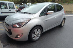 Resultado reparación de coche siniestrado Hyundai, reparación relaizada en Carrocerias Larrea